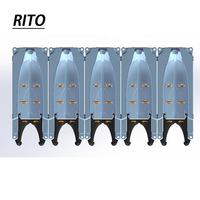 Dock flottant pour bateau à moteur rempli de mousse avec roues, utilisé pour soulever les jet-skis