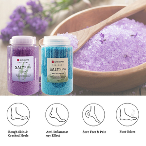 Polvo de sal del Mar Muerto Natural de alta calidad, 4kg, sal de baño de Spa de cristal de lujo, lavanda, menta para relajación corporal, venta al por mayor - Product Image 6