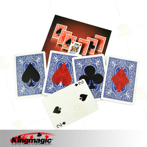 Tarjeta Mágica Semi-Dibujada, Tarjeta Genéticamente Modificada, Vista Trasera del Emperador, Tarjeta con Marca de Cabeza Grande, Accesorios de Magia para Juegos de Cartas - Product Image 5