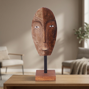 Objet décoratif en bois fait main pour la maison - Product Image 2