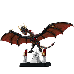 12GO 99003 Dragon de guerre ailé à thème de bataille, ensemble de blocs de construction MOC, grandes briques de monstres, jouet de puzzle, cadeau de Noël - Product Image 1