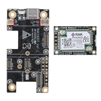 Placa PCB de módulo Wisblock RAK4630 + 19007 con chip Bluetooth SX1262 Lora y NRF52840 para radio de nodo Meshtastic