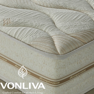 Vonliva <span class=keywords><strong>Materasso</strong></span> Best Seller per Letto Singolo, Matrimoniale e King Size, in Memory Foam e <span class=keywords><strong>Lattice</strong></span> Naturale, Compresso in Scatola per Appartamenti - Product Image 4