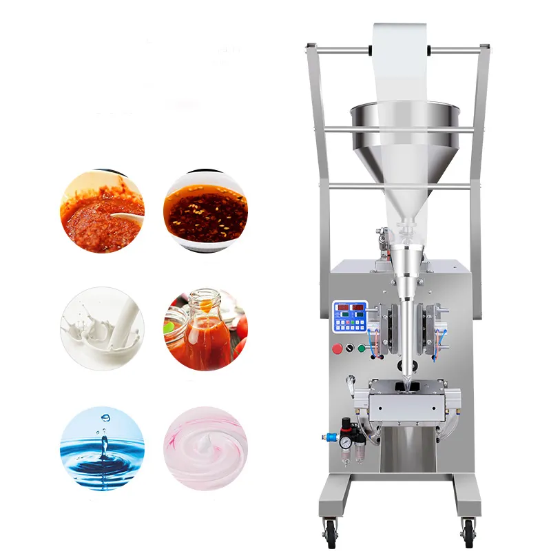 Fabriek Directe Verkoop Verpakking En Sachet Afdichting Voedsel Honing Apparatuur Ketchup Pasta Verpakkingsmachine