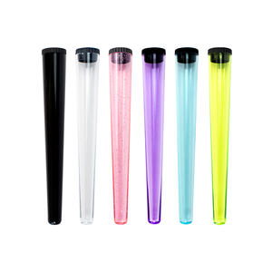 Tubes Coniques Pré-Roulés en Plastique Beyoulabs 120mm Mat Qualité Alimentaire Personnalisables Emballage avec Logo Modèle Cigare Vente en Gros - Product Image 1