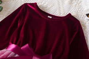 Nuevo Vestido <span class=keywords><strong>de</strong></span> Manga Larga para <span class=keywords><strong>Niñas</strong></span>, Otoño Invierno, con Lazo y Lentejuelas, Vestido <span class=keywords><strong>de</strong></span> Princesa en Capas para <span class=keywords><strong>Niñas</strong></span> <span class=keywords><strong>de</strong></span> 3 a 8 Años, para <span class=keywords><strong>Navidad</strong></span> y Fiestas <span class=keywords><strong>de</strong></span> Año Nuevo - Product Image 4