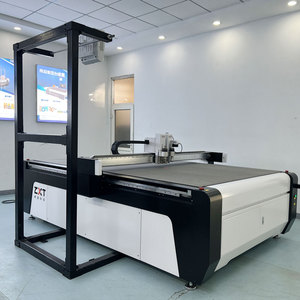 Zxt <span class=keywords><strong>CNC</strong></span> <span class=keywords><strong>Router</strong></span> tự động dao động Máy cắt sản xuất rung miếng đệm Thiết bị cắt - Product Image 2