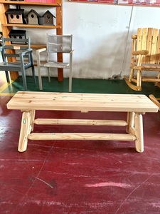 Panca in Legno Massello HE-1385 per Esterni, <span class=keywords><strong>Patio</strong></span>, Soggiorno, Camera da Letto, Bagno, Giardino - Product Image 4