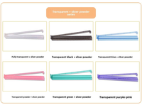Lot de supports de rangement translucides en plastique de 18 pouces pour tuiles de Mahjong américain, idéal pour les soirées familiales et les loisirs collectifs
