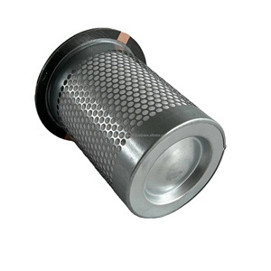 Nouveau séparateur d'huile et de gaz Mengma pour compresseur d'air avec filtres interchangeables, argenté, garantie de 6 mois, en stock - Product Image 1