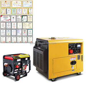 גנרטורים דיזל שקטים 10 קילוואט 10 קילו-וולט-אמפר, מנוע דיזל לכיבוי אש, פאנל דיגיטלי, גנרטורים 8 קילוואט 6 קילוואט 5 קילוואט 3 קילוואט - Product Image 3