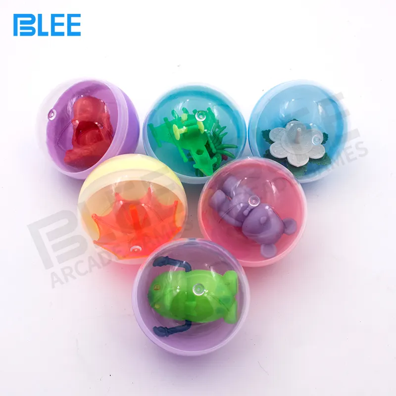 Wholesale surprise egg Gashapon Capsule Toys 45mm small Soft Plastic Capsule Vending machine small plastic Capsule Toys