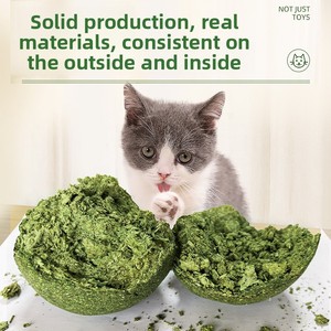 Giocattolo Extra Large di Lusso con Pallina di Catnip, Classico per l'Auto-Intrattenimento, Allevia la Noia, Bacchetta Teaser per Gatti e Gattini, Accessori per la Pulizia dei Denti - Product Image 4