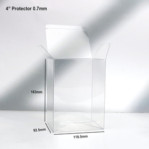 Protection anti-rayures + résistance aux UV à 96 %, matériau 4 pouces 0,7 mm, protecteur transparent PET <span class=keywords><strong>Funko</strong></span> <span class=keywords><strong>Pop</strong></span> Baili - Product Image 1