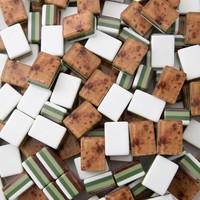 Fichas de Mahjong Americanas con Diseño de Caparazón de Tortuga, 160 Piezas Acrílicas Grabadas, 4 Capas, Patrón Clásico Vintage, Color Marrón Marfil con Vetas de Madera, Juego Premium