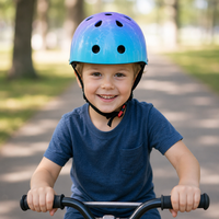 Casque de vélo pour enfants en EPS moulé en gros, OEM, ODM, avec logo personnalisé, pour la conduite quotidienne
