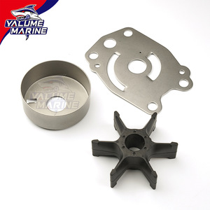ใบพัดปั๊มน้ำเครื่องยนต์เรือยามาฮ่า รุ่น 6F5-44352-00 ใบพัดตรง แบบ Open-Vortex 2 จังหวะ 40 แรงม้า - Product Image 3