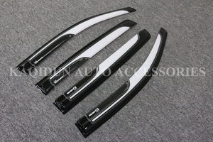 Vente en Gros Accessoires de Voiture de Haute Qualité Déflecteurs de Vitre Chromés Visière Pare-Soleil pour D-max - Product Image 6