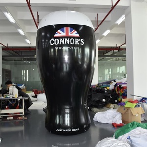 Réplique géante de <span class=keywords><strong>verre</strong></span> à bière Stout Porter de Connor - Accessoire de présentation promotionnel surdimensionné pour les bars et les magasins de vente de bière - Product Image 1