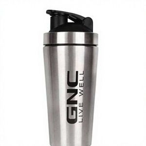 670ml Double Wall Stainless Steel Shaker Tumbler Insulated <b>Protein</b> Water <b>Bottle</b> With Lid for Gym Travel Home Use - Product Image 1