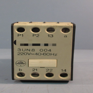 PLC 3UN8 004 <span class=keywords><strong>3</strong></span>-polige contactor besturingsrelais 3UN8004 220V 40-60Hz PLC programmeringscontroller industrieel - Product Image 1