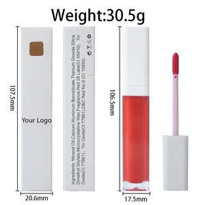 Rouge à lèvres liquide mat rose nude longue tenue MLM, hydratant minéral, logo personnalisé, marque privée, sans cruauté, végétalien, fini mat brillant - Product Image 2