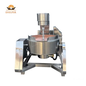 Olla de Cobre Puro Inclinable para Cocinar Azúcar, Olla para Saltear con Descarga Hidráulica, Equipo Especializado para Derretir/Cocinar Azúcar - Product Image 5
