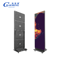 Pantalla LED Plegable P2.5, Pantalla LED Plegable para Interiores, Pantalla LED Plegable de 8 Piezas para Empalmar