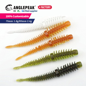Vente en gros usine – <span class=keywords><strong>Leurre</strong></span> souple flottant en TPE avec queue aiguille, 6 couleurs, 6,5 cm, 7,5 cm, 8,5 cm, avec attractif ajouté, pour la pêche au bar et à la <span class=keywords><strong>truite</strong></span> - Product Image 3
