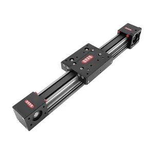RXP-45 Hoge Snelheid Riem Aangedreven Lineaire Motion Guide Rail Systeem Schuifregelaar Lichtgewicht Lineaire Trap Actuator