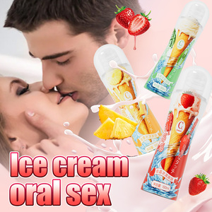 Cokelife 510K Gel Lubricante Comestible con Textura de Helado para Sexo Oral, Venta al por Mayor 510K 100ml, Sabor a Frutas, Lubricante Sexual Orgánico para Juegos Orales - Product Image 1