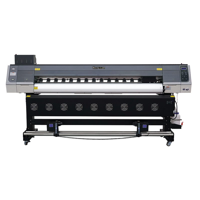Eco Solvent Printer HC-2100 - 2.1m wide eco-solvent printer for high-speed banner, vinyl and wallpaper printing