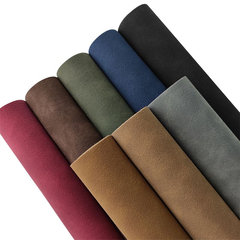High Quality Goat Suede Finished Leather for Shoes More