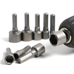 Dr. Juego de llaves de vaso gigantes con vástago hexagonal M5-M13 de acero para destornilladores eléctricos y neumáticos - Product Image 2