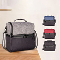 Vente directe d'usine, sac isotherme portable pour le camping en plein air, en tissu Oxford épais, double couche, pour pique-nique