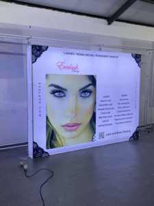 10x10定制印刷便携式背光展台展台led背景展台灯箱贸易展台 - Product Image 4