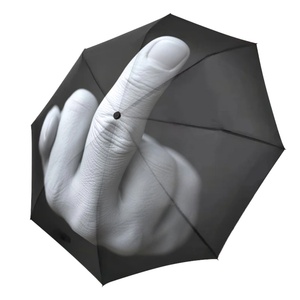 Compact Travel Folding Iron <b>Frame</b> Manual Umbrella Lightweight Portable Sun Rain for Handbag Custom Logo Low MOQ - Product Image 3