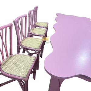 Chaise pour enfants en rotin faite à la main, éco-durable, pour événements et fêtes, chaise en osier naturel pour tout-petits, mobilier pour enfants durable, qualité d'exportation - Product Image 6