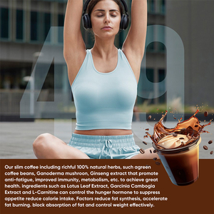 Café Verde Keto en Polvo para Adelgazar y Pérdida de Peso para Adultos, Marca Privada, Apoyo Digestivo, Fábrica Personalizada - Product Image 2