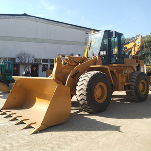 Cargadora de ruedas mediana Cat 966G usada, pocas horas de uso, original de Japón, modelo clásico de alta resistencia, eficiente para canteras, construcción, etc. - Product Image 3