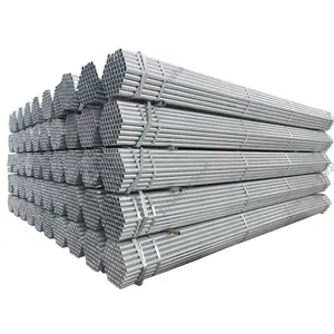 China supplier galvanized steel pipe and tube Galvanized Carbon Steel Pipe znic coating steel tube