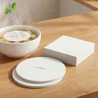Papier dégraissant pour soupes de cuisine, pour éliminer la graisse et l'huile flottantes des bouillons de hot pot et des soupes préparées