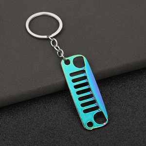 Portachiavi in metallo cromato <span class=keywords><strong>per</strong></span> Jeep accessori <span class=keywords><strong>per</strong></span> auto - Product Image 3