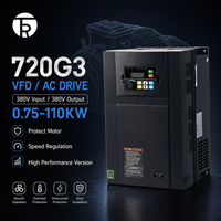 Convertisseur de fréquence statique vectoriel RT720G3 0,75~110KW pour usage intensif, triphasé 380V, régulateur de vitesse de moteur de ventilateur
