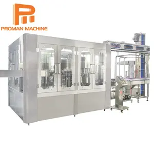 Fully Automatic 3-in-1 Bottled Pure Mineral Water Filling Machine Water Filling Rinsing Capping Machine