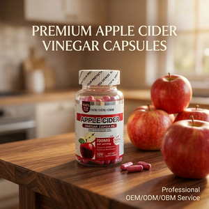 OEM Sustainable Sourced Apple <b>Cider</b> Vinegar Capsules for Weight Management and Digestion Support ODM Private Label Factory - Product Image 1