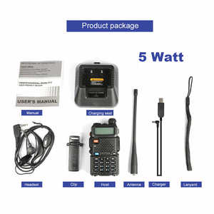Dual-Band Amateurfunk Intercom Walkie-Talkie Kommunikator BF UV-5R <span class=keywords><strong>Boafeng</strong></span> für Baofeng Langstrecken UV-5R 5W 8W Zweiwege-Funkgerät - Product Image 6