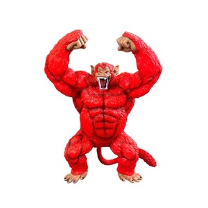 Statue d'ornement en PVC de grande taille, modèle artisanal à l'échelle 1:1, singe géant <span class=keywords><strong>rouge</strong></span> congelé, <span class=keywords><strong>super</strong></span> trois Goku <span class=keywords><strong>Saiyan</strong></span>, transformation gorille - Product Image 5