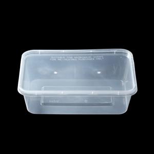 Conteneur alimentaire rectangulaire en PP, vente en gros, couleurs personnalisables, jetable, pour aliments, OEM/ODM, échantillon disponible - Product Image 2