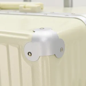 High-value Colorful Zipperless Aluminum Hand Luggage Waterproof Telescopic Rod Suitcase